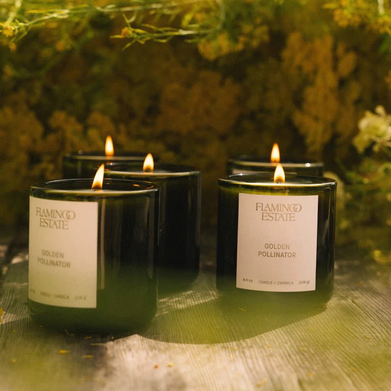Flamingo Estate Golden Pollinator Candle - image 5
