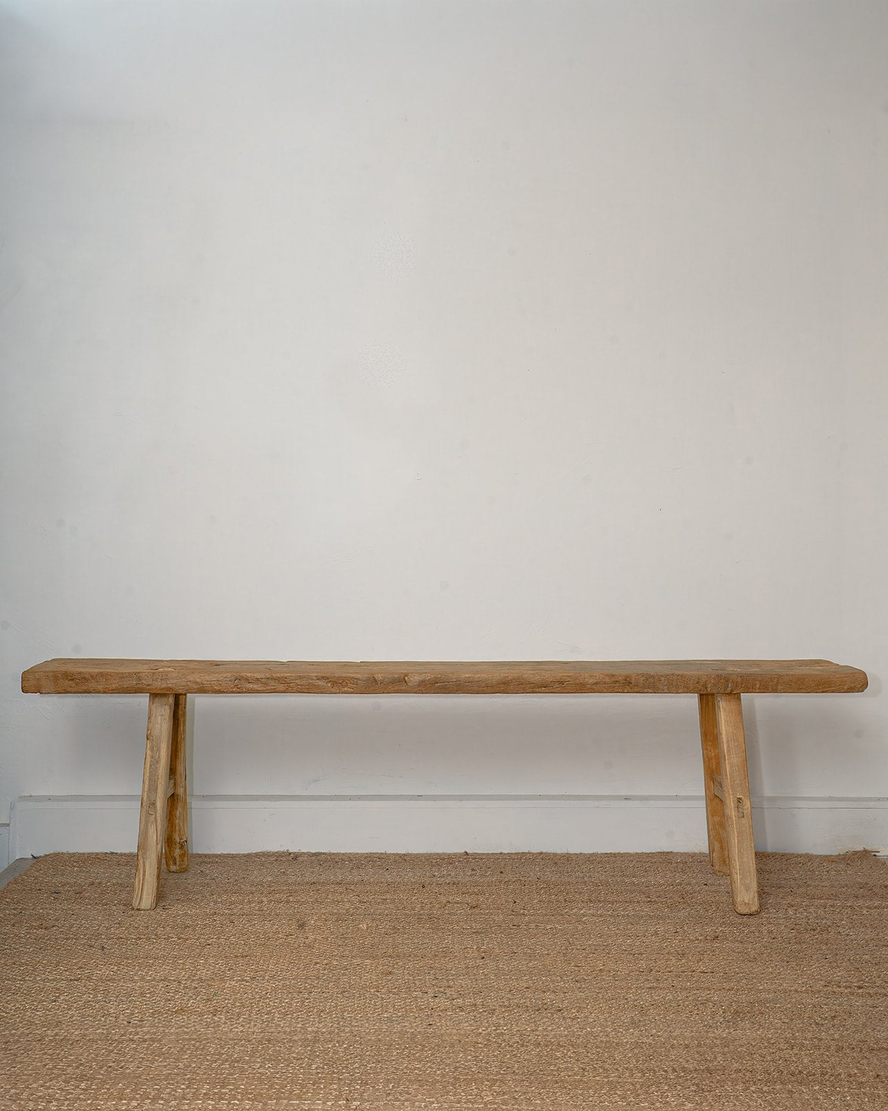 XL Reclaimed Elm Wood Bench