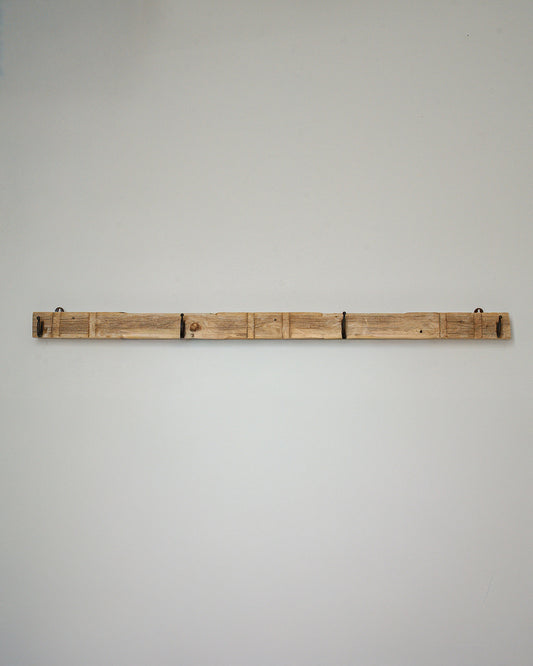 Long Reclaimed Wood Wall Hook