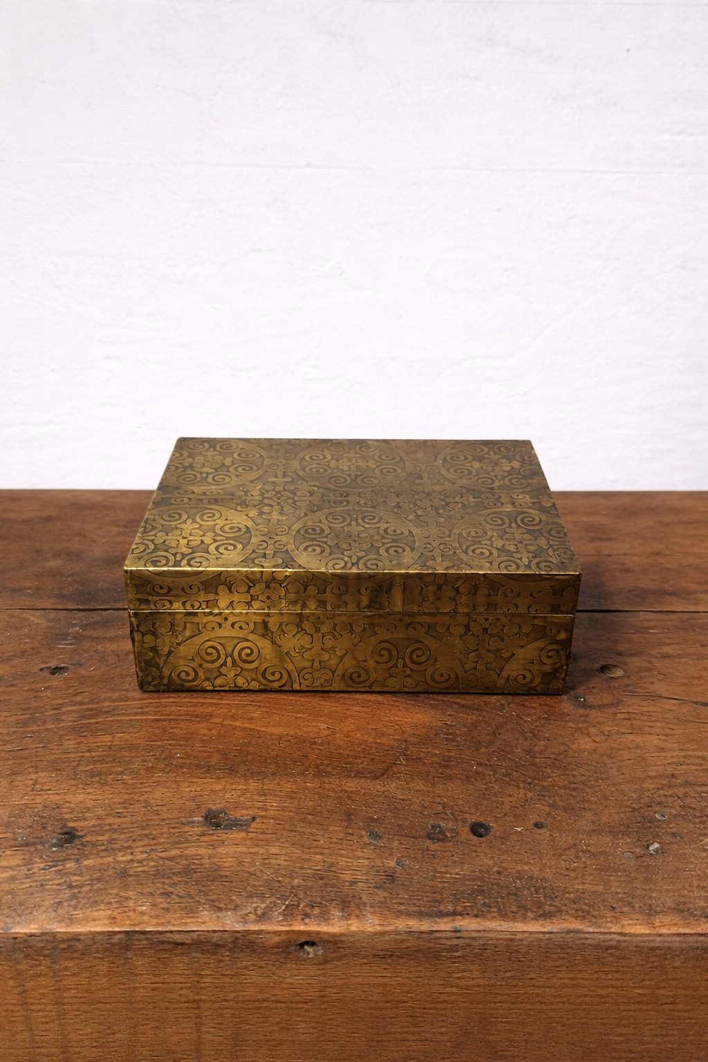 Gold Inlay Jewelry Box